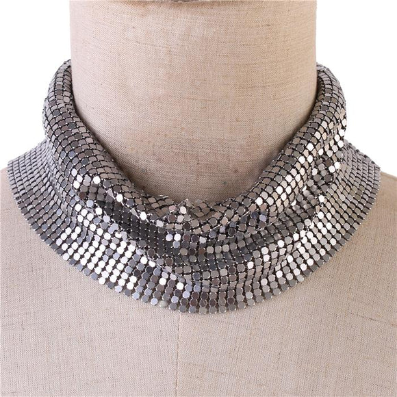 MESH METAL CHOKER