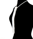 WHITE PEARL TIE