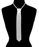 WHITE PEARL TIE