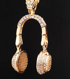 HEADPHONE PENDANT NECKLACE