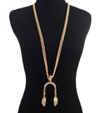 HEADPHONE PENDANT NECKLACE
